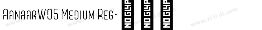 AanaarW05 Medium Reg字体转换 AanaarW05 Medium Reg字体转换